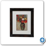 Odilon Vase with Flowers