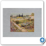 Van Gogh Garden with Flowers
